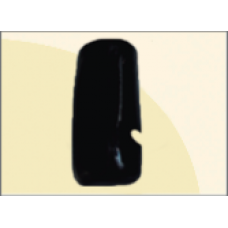 Concha negra derecha para espejo Kenworth T660